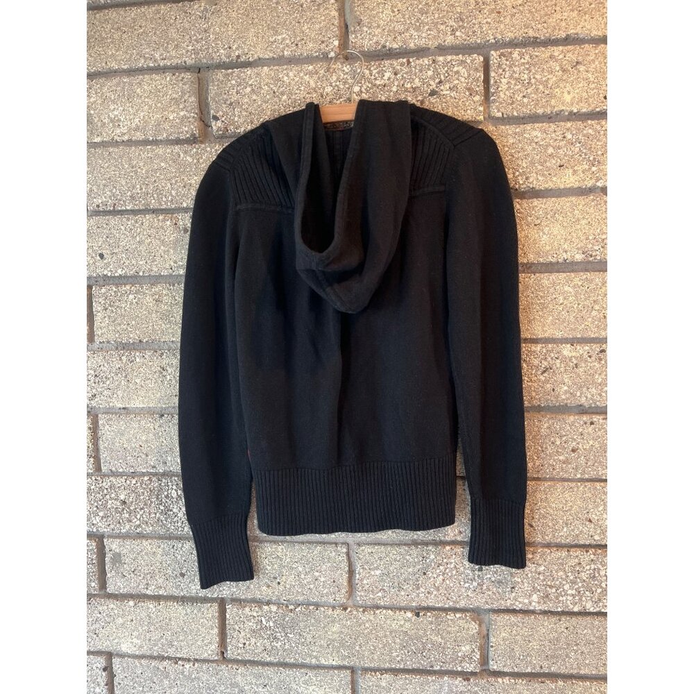 The North Face Womens Black Knit Hooded Zip-Up Cardigan S - Picture 7 of 10